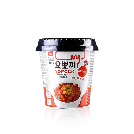 YOPOKKI Reiskuchen Snack Cup, KimChi, 115 g