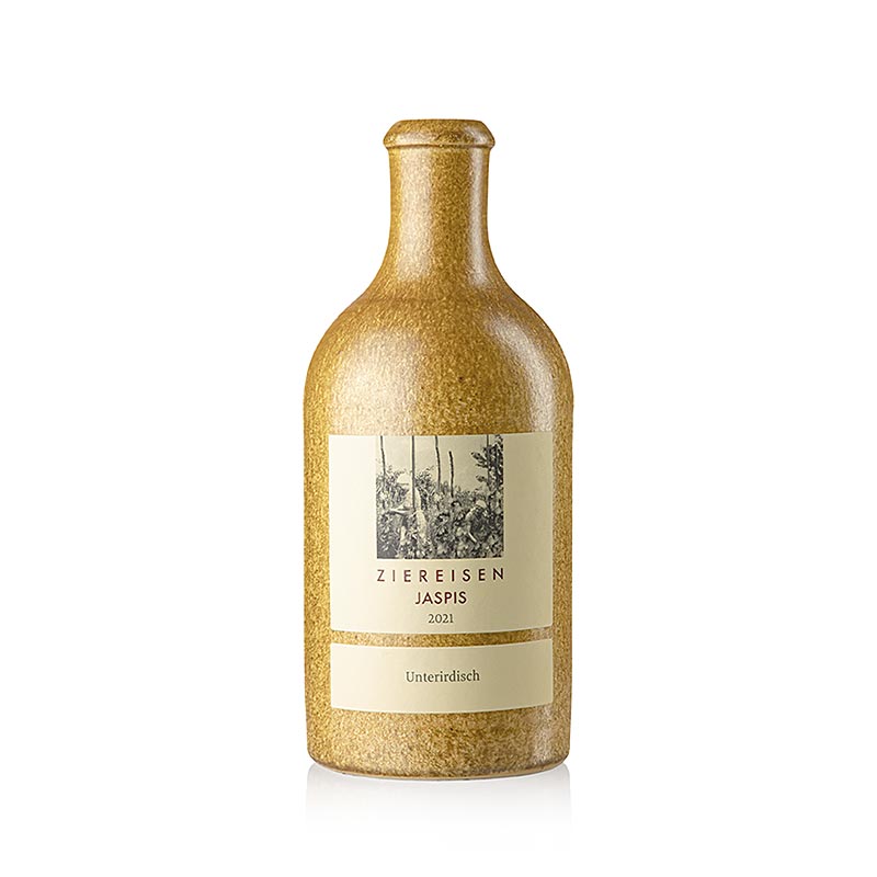 2021er "Jaspis Unterirdisch" Gutedel Amphore, trocken, 9,5 % vol., Ziereisen, 500 ml