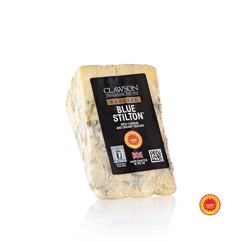 Blue Stilton, englischer Schnittkäse mit Blauschimmel, P.D.O./g.U., 150 g