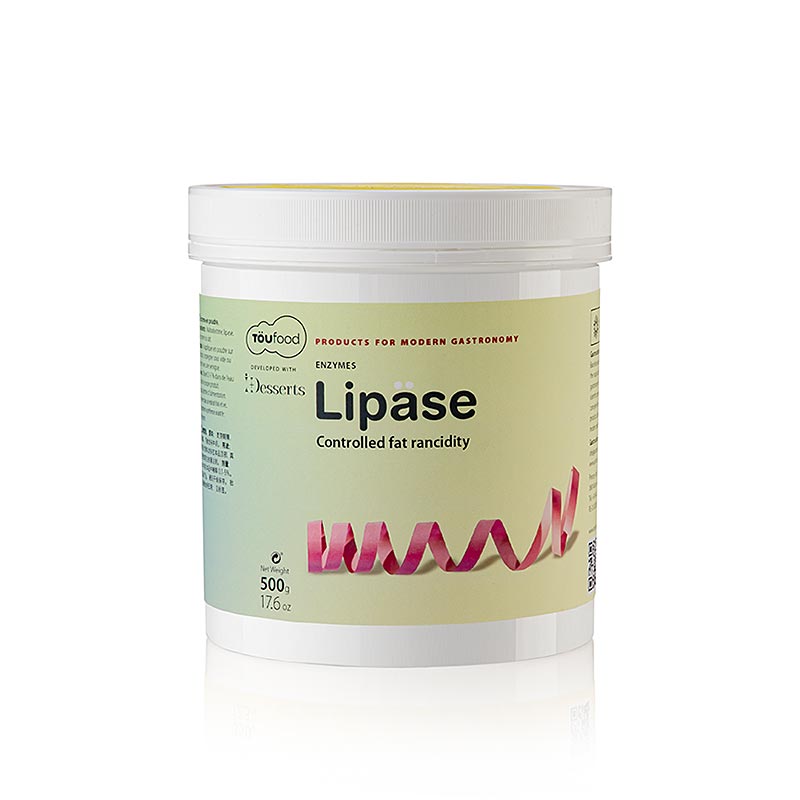LIPASE Powder, Lipase Enzym, 500 g, TÖUFOOD, 500 g