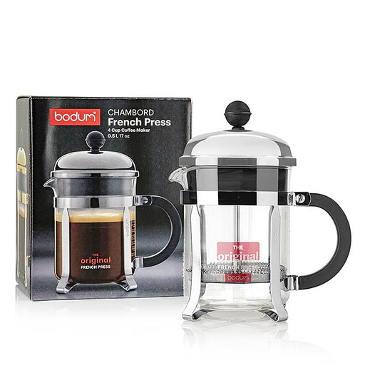 Bodum Kaffeebereiter "Chambord", Edelstahl verchromt, 500 ml, 1 St