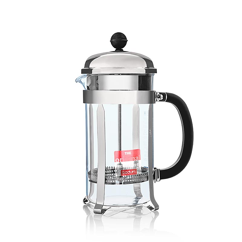 Bodum Kaffeebereiter "Chambord", Edelstahl verchromt, 1 L, 1 St