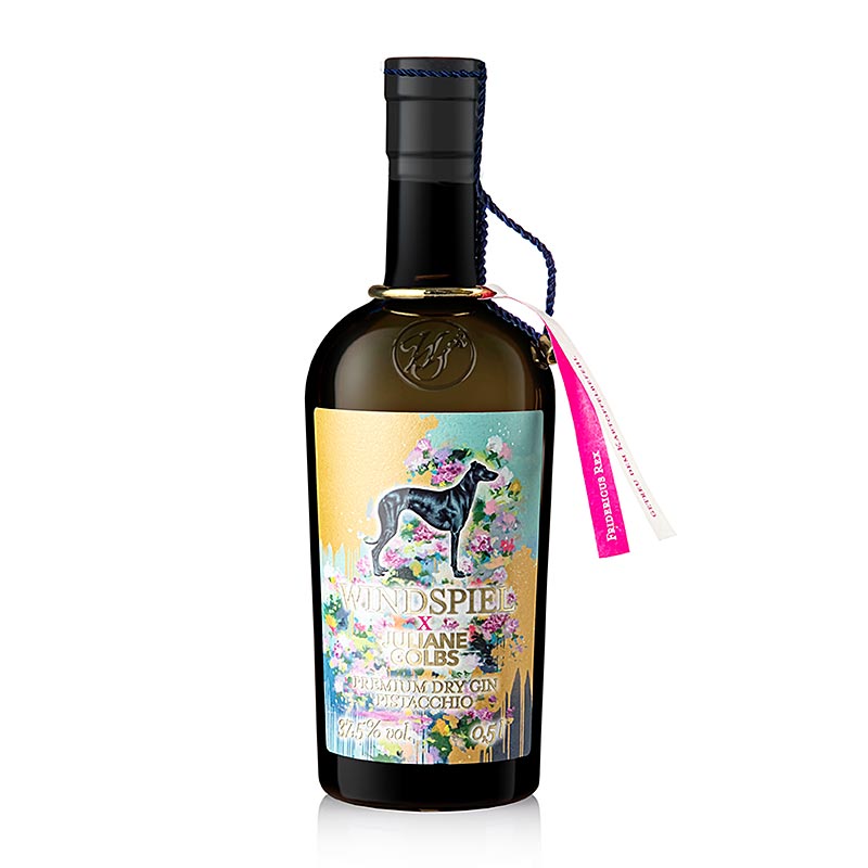 Windspiel "Juliane Golbs Pistaccio" Dry Gin, 37,5 % vol., Eifel, 500 ml