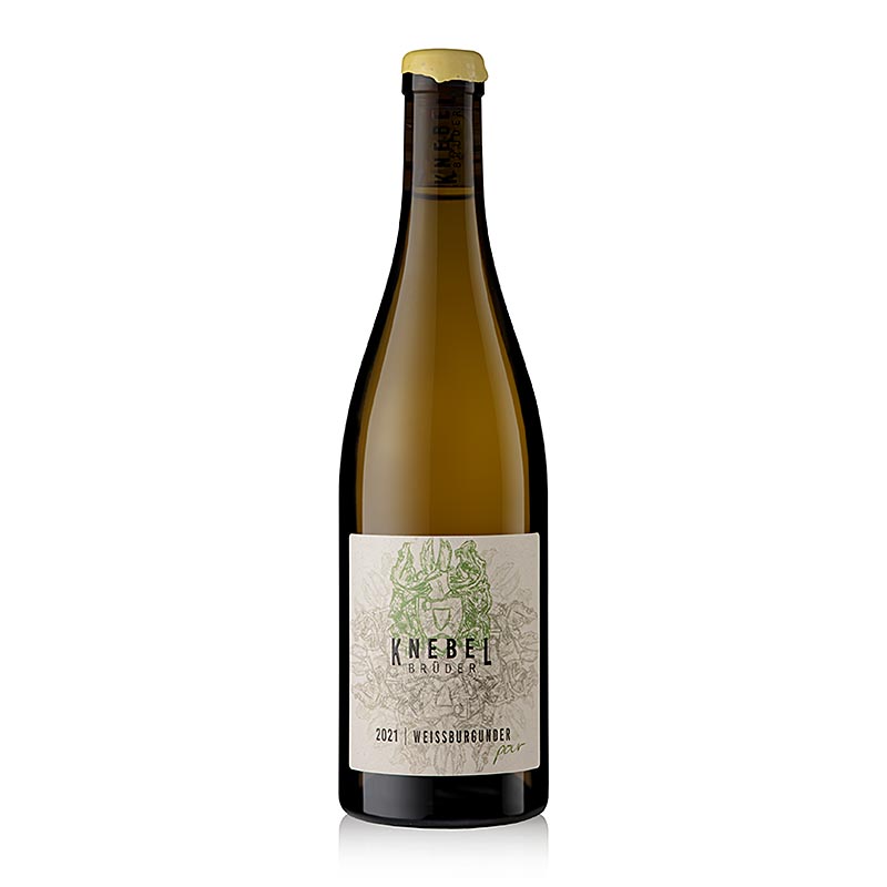2021er Weißburgunder Pour, trocken, 11 % vol., Knebel Brüder, 750 ml