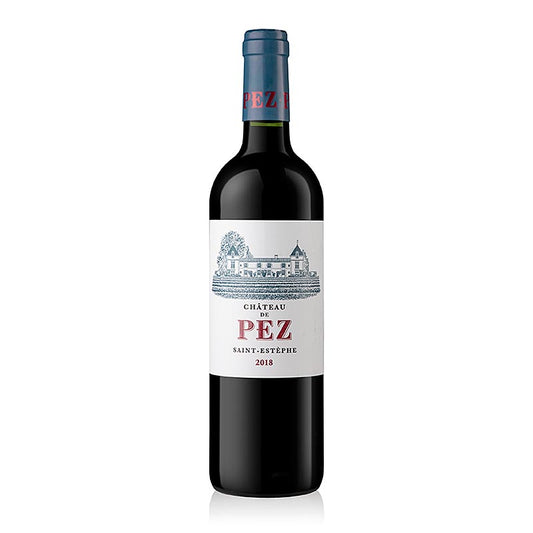 Château de Pez 2018, Cru Bourgeois St. Estephe,, 14,5 % vol., 92 WS, 750 ml