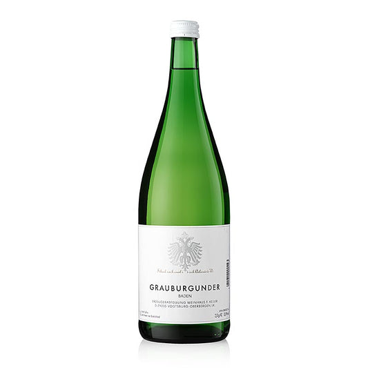 2023er Grauburgunder, trocken, 12,5 % vol., Franz Keller, 1 l