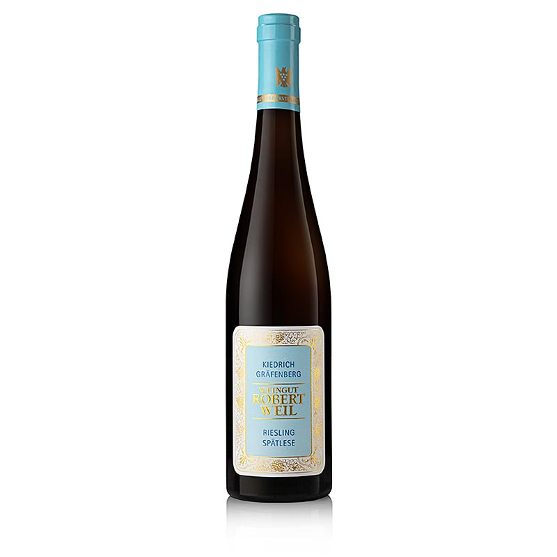 2022er Kiedrich Gräfenberg Riesling Spätlese, süß, 9 % vol., R. Weil, 750 ml