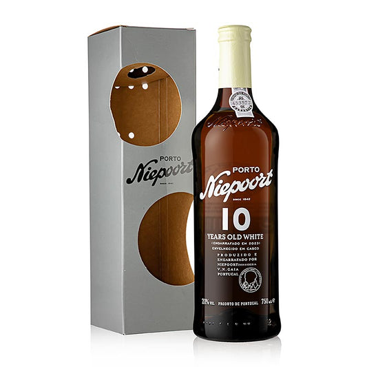 Niepoort - 10 Years old White Portwein, süß, 20 % vol., Portugal, 750 ml