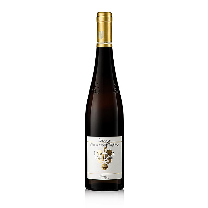 2023er Mandelberg Weißer Burgunder, GG, trocken, 13 % vol., Rebholz, BIO, 750 ml