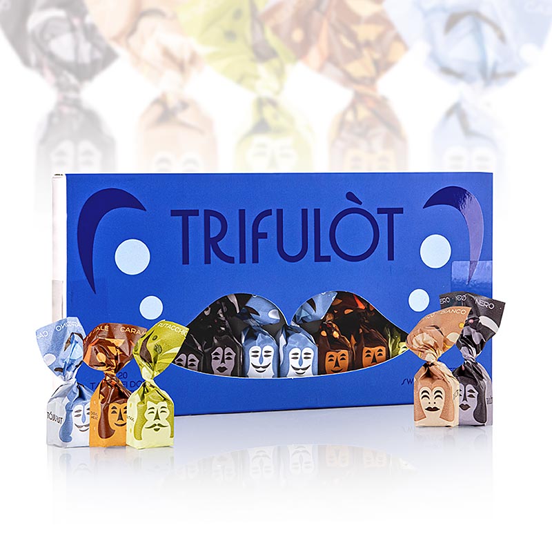 Tartuflanghe Mini Trüffelpralinen "trifulòt", 5 Sorten 145 g, 20 St