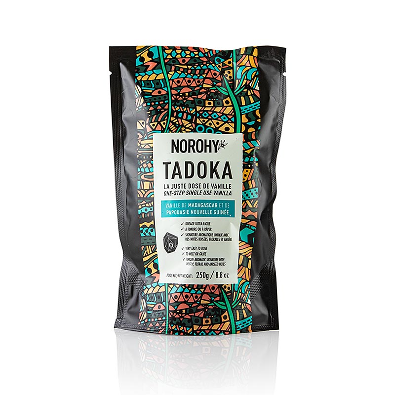 Norohy Tadoka, Vanille in Kakaobutter (Madagaskar & Papua-Neuginea) (43835), 250 g