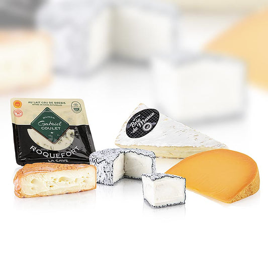 Käse Set Frankreich, 5 Sorten, 775 g, 5 tlg.