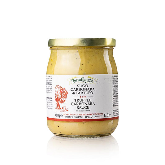 Tartuflanghe  - Carbonara Sauce, mit Sommertrüffel, 490 g