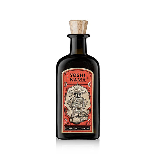 Yoshi Nama Little Tokyo Dry Gin, 45% vol., Deutschland, 500 ml
