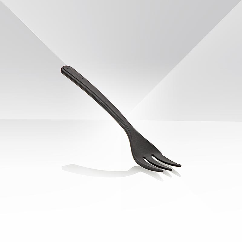 Haval Circulware Snackgabel, 13cm, schwarz, extra stabil, PP-MF, 50 St