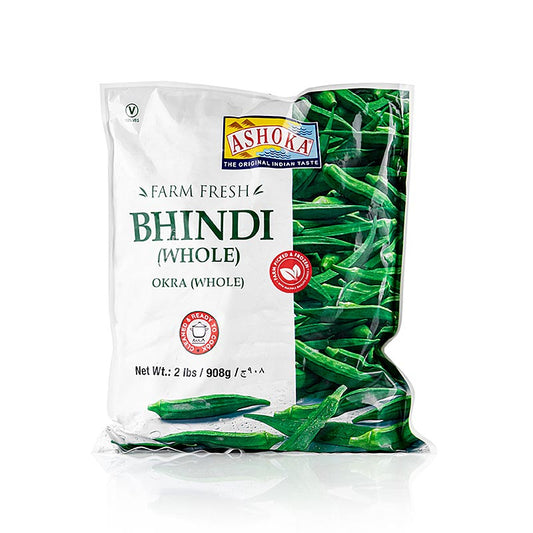 Okra Schoten, ganz, ASHOKA, 908 g
