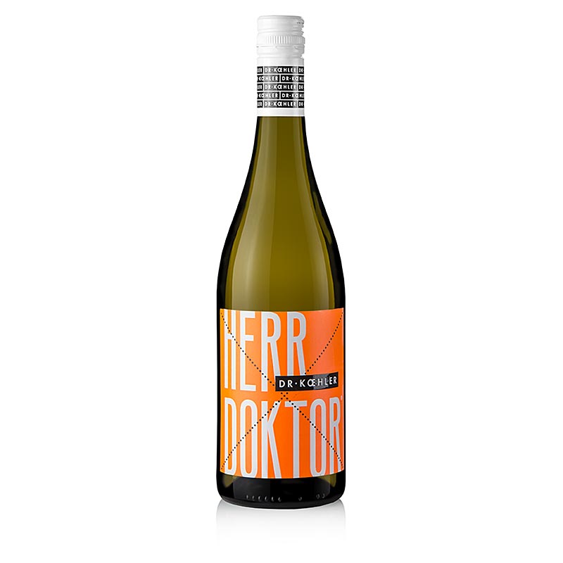 2023er "Herr Doktor", Weißwein, trocken, 11,5 % vol., Dr. Koehler, 750 ml