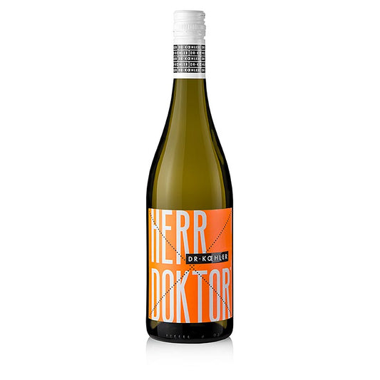 2023er "Herr Doktor", Weißwein, trocken, 11,5 % vol., Dr. Koehler, 750 ml