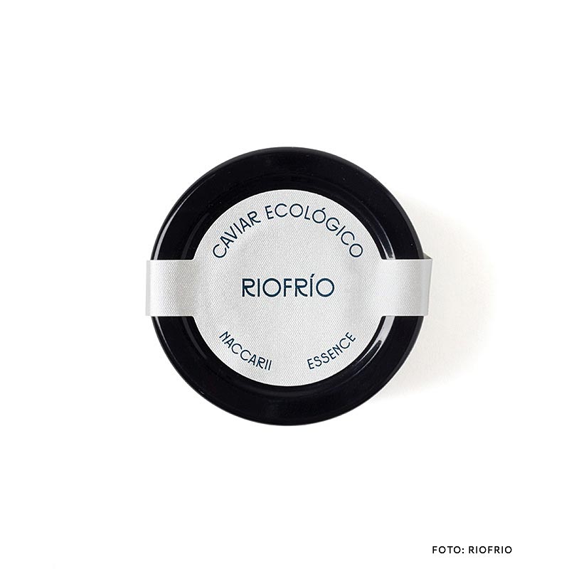 Riofrío Kaviar Essence, Körnergröße über 3mm, Naccarii, ohne Konservierungsstoffe, Spanien, BIO, 30 g