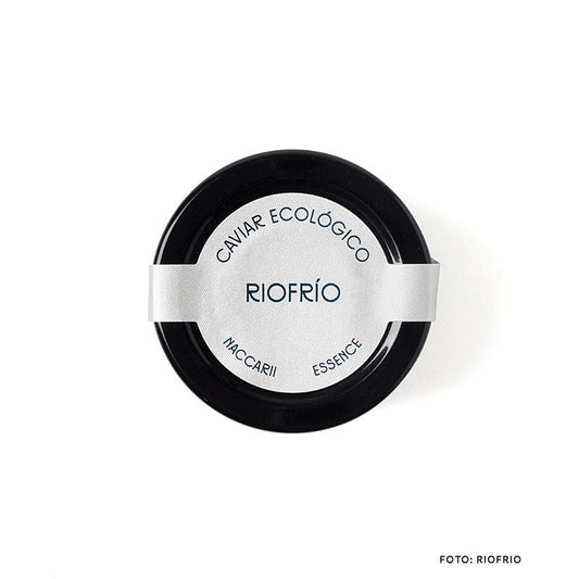 Riofrío Kaviar Essence, Körnergröße über 3mm, Naccarii, ohne Konservierungsstoffe, Spanien, BIO, 30 g