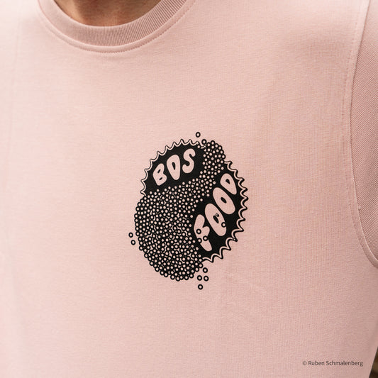BOS FOOD Crewneck Pullover "Kaviar", Farbe Soft Rose, Größe XXL, 1 St