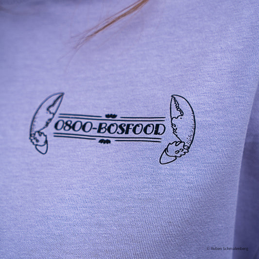 BOS FOOD T-Shirt "Hummer", Oversized, Farbe Lilac, Größe S, 1 St