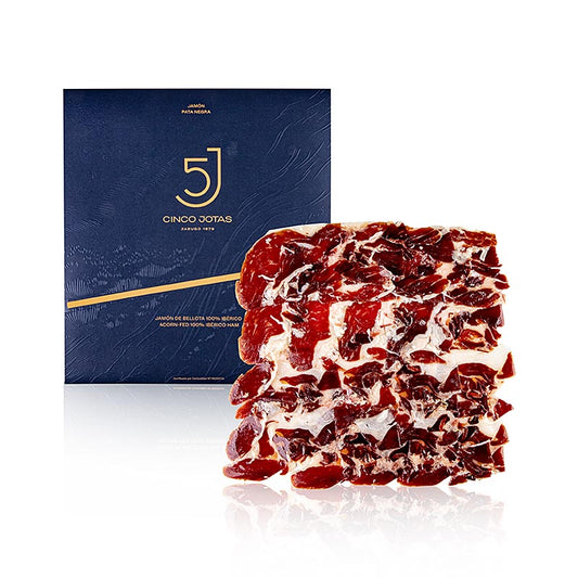 OSBORNE - Cinco Jotas - 100% Eichelmast Ibérico-Hinterschinken, handgeschnitten, 70 g
