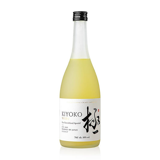 Kiyoko Yuzu - Aperitif aus Yuzu und Sake, 10 % vol., Japan, 700 ml