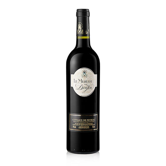 2022er "Le Merlot", Merlot, Barrique, trocken, 14,5 % vol., Chateau du Donjon, 750 ml