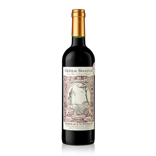 Chateau Bellevue 2022er trocken Rotwein Bordeaux Superieur AOC, 750 ml