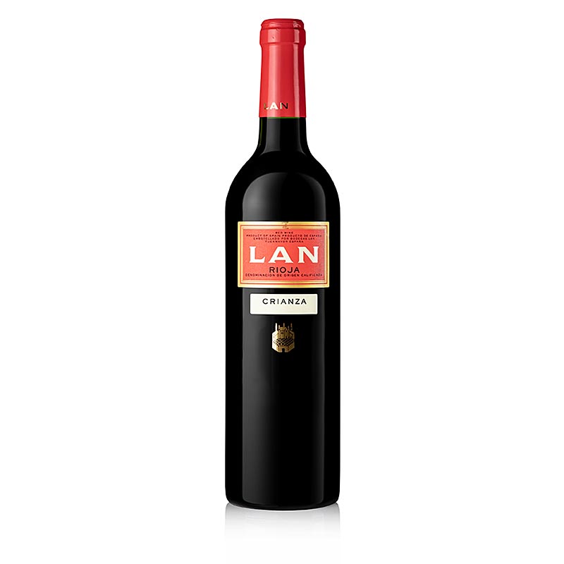 2021er "Crianza" Rotwein, trocken, 13,5 % vol., Bodega Lan, 750 ml