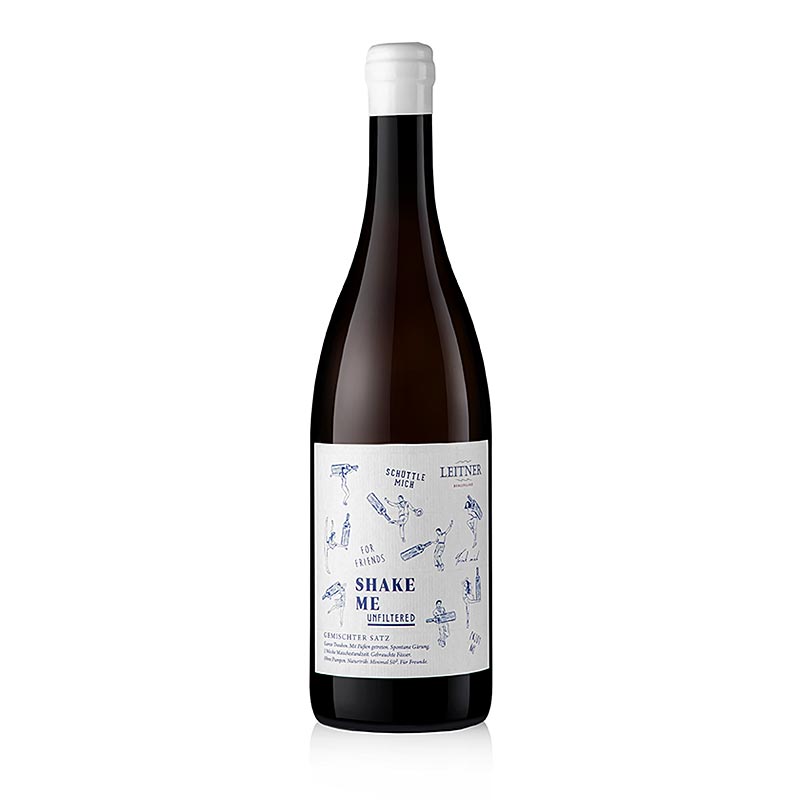 2023er "Shake Me! Gemischter Satz" Weißwein, trocken, 12 % vol., Leitner, BIO, 750 ml