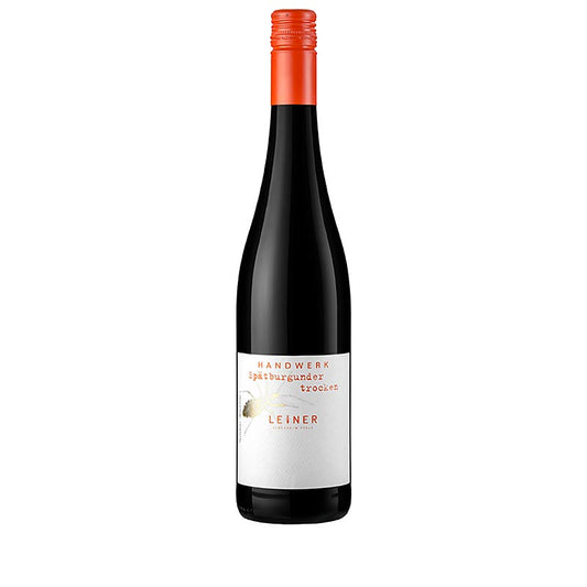2023er Spätburgunder Handwerk, trocken, 12 % vol., Leiner, BIO, 750 ml