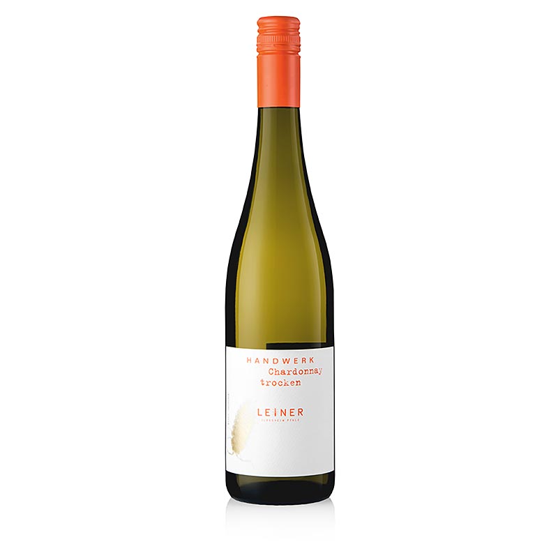 2023er "Handwerk" Chardonnay, trocken, 12 % vol., Leiner, BIO, 750 ml