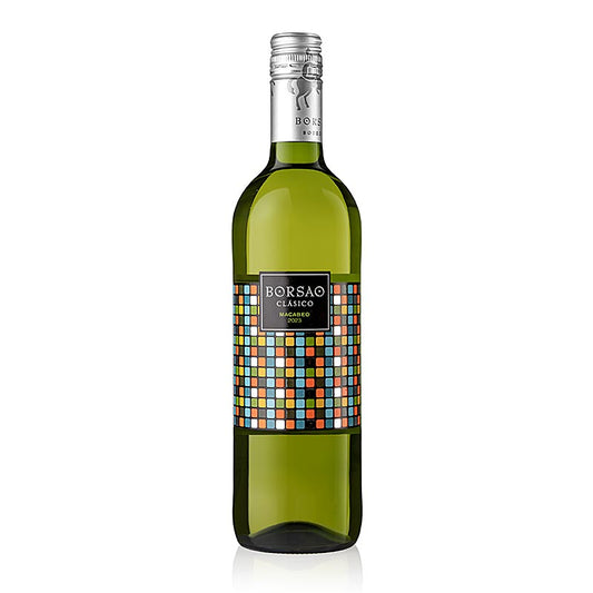 2023er Clasico Blanco "Macabeo", trocken, 12,5 % vol., Borsao, 750 ml