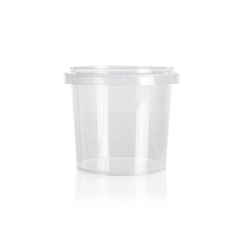 Kunststoffdose "Circlecup", rund, OHNE Deckel, ø 95x85mm, 370ml, 1 St
