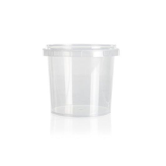Kunststoffdose "Circlecup", rund, OHNE Deckel, ø 95x85mm, 370ml, 1 St