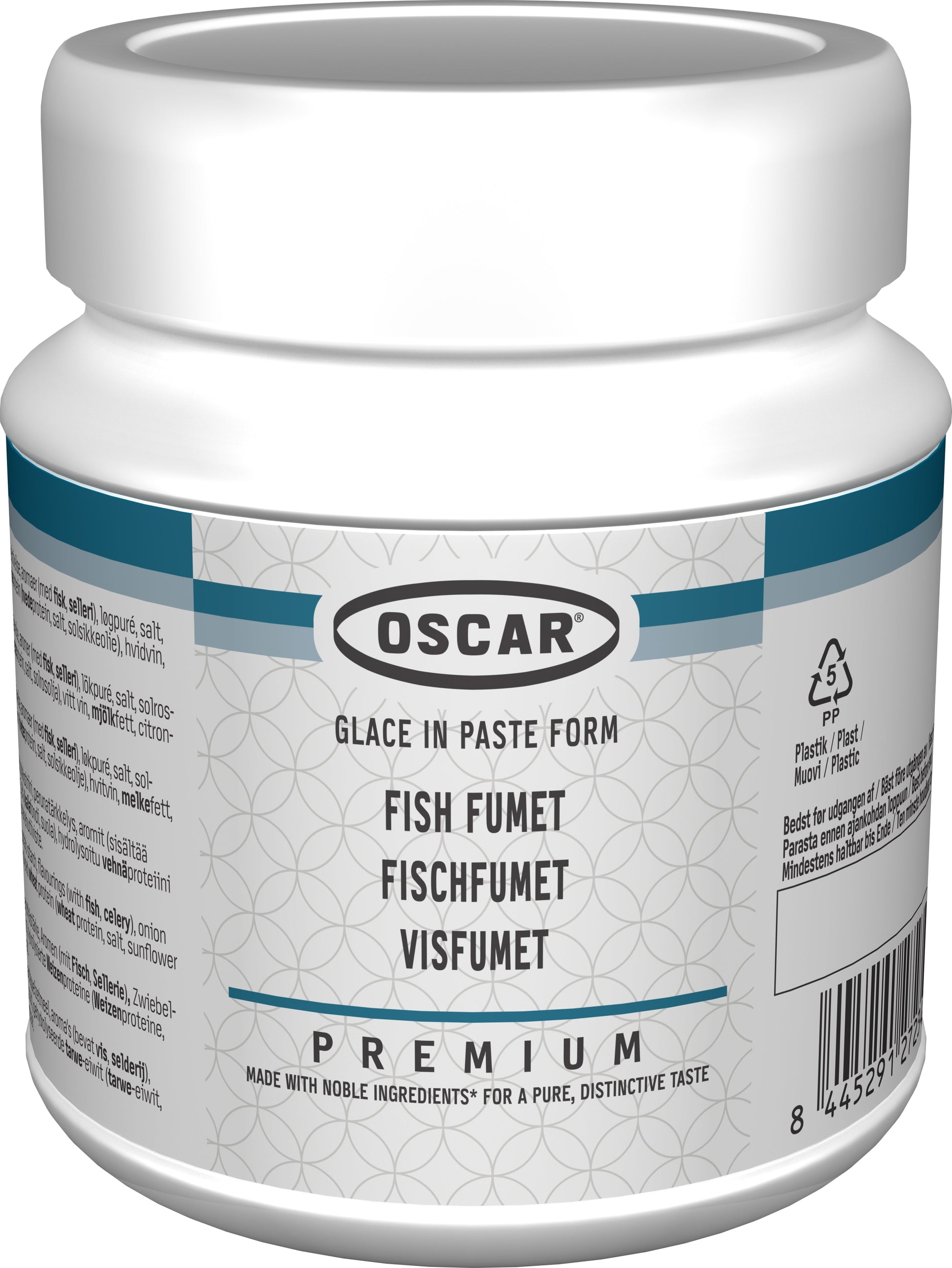 OSCAR® Premium Fischfond-Paste (Fischfumet), 630-g-Glas, ergibt ca. 15 Liter