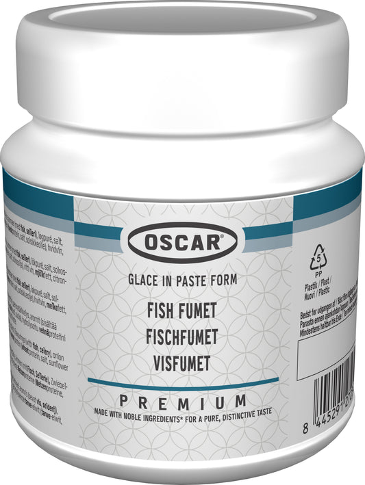 OSCAR® Premium Fischfond-Paste (Fischfumet), 630-g-Glas, ergibt ca. 15 Liter