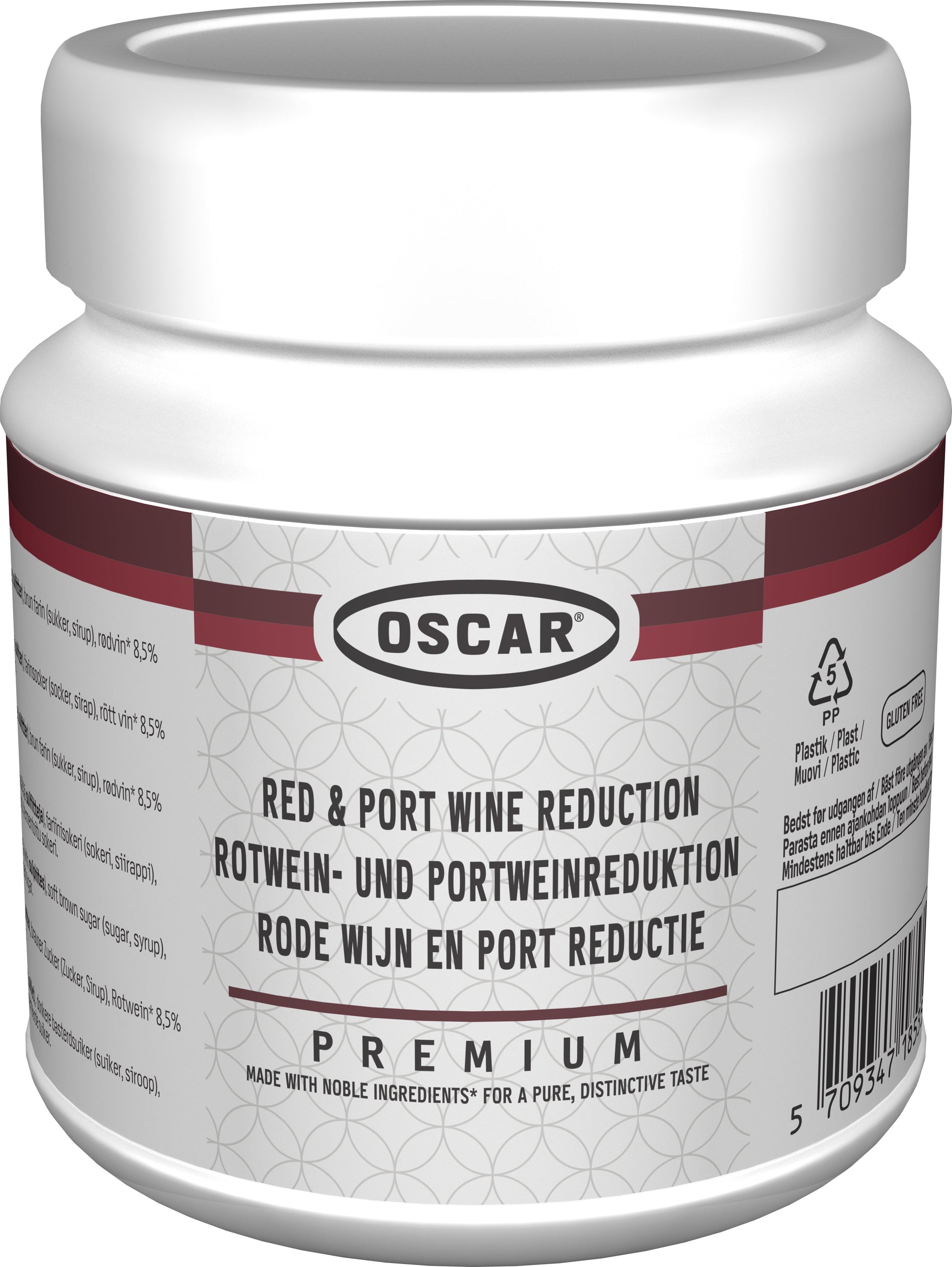 OSCAR® Rotwein- und Portweinreduktion glutenfrei im 580-g-Glas