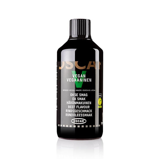 Oscar Konzentrat Rindgeschmack, flüssig, vegan, glutenfrei (für ca. 10 L), 1 l