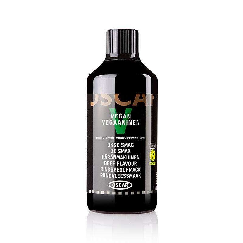 Oscar Konzentrat Rindgeschmack, flüssig, vegan, glutenfrei (für ca. 10 L), 1 l
