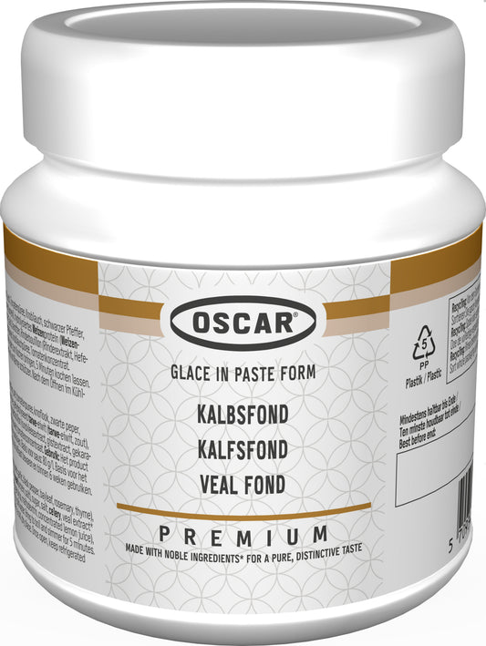 OSCAR® Premium Kalbsfond-Paste, 640-g-Glas, ergibt ca. 15 Liter