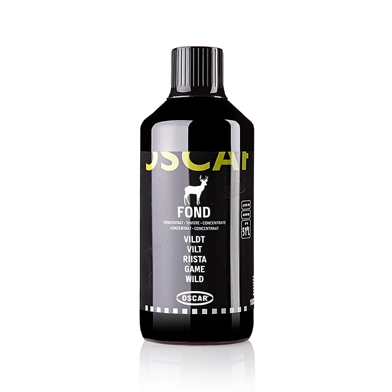 Oscar Konzentrat - Wildfond, flüssig, glutenfrei (für ca. 51 L), 1 l