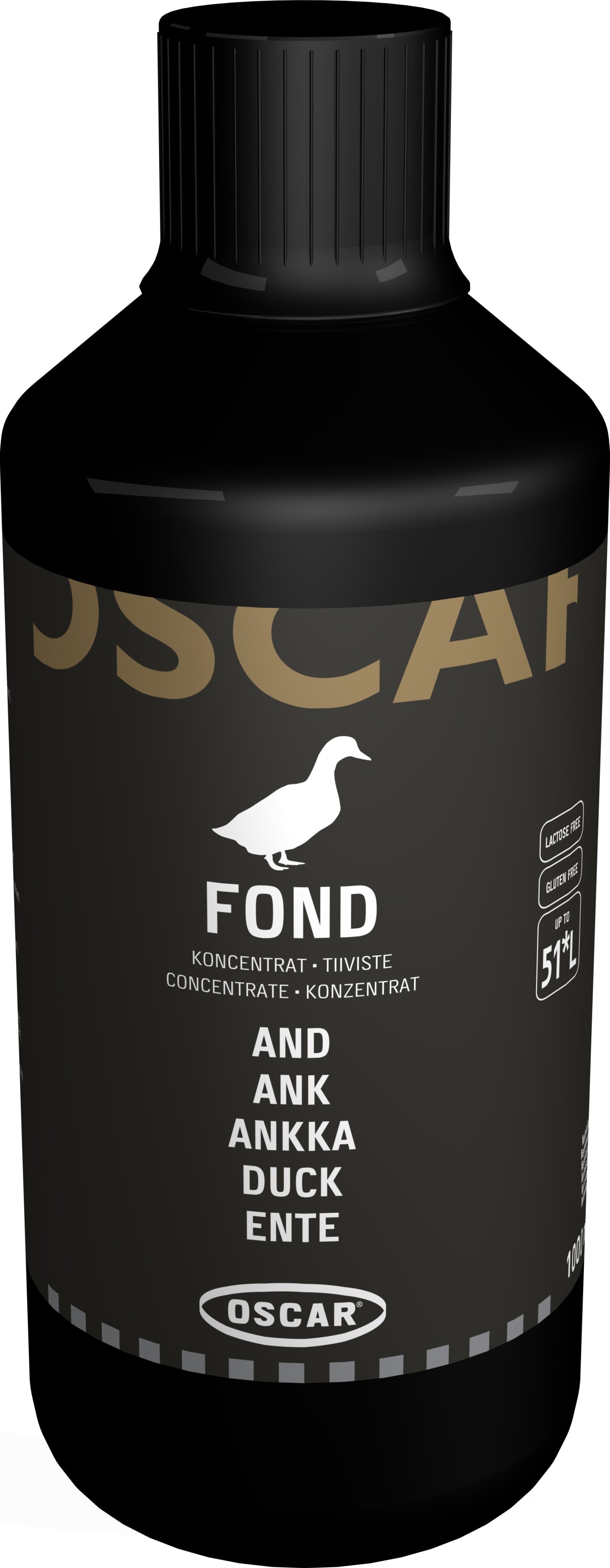 OSCAR® Entenfond-Konzentrat, 1-Liter-Flasche, ergibt ca. 51 Liter