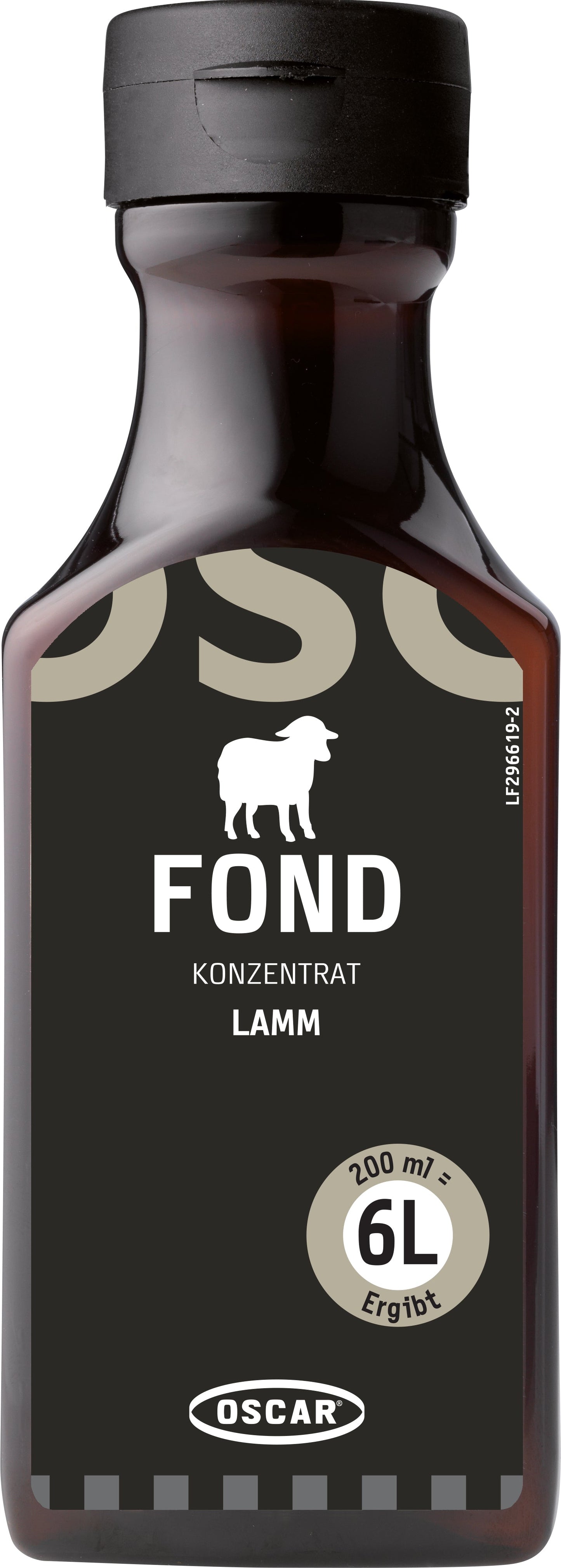 OSCAR® Lammfond-Konzentrat, 200-ml-Flasche, ergibt ca. 7 Liter