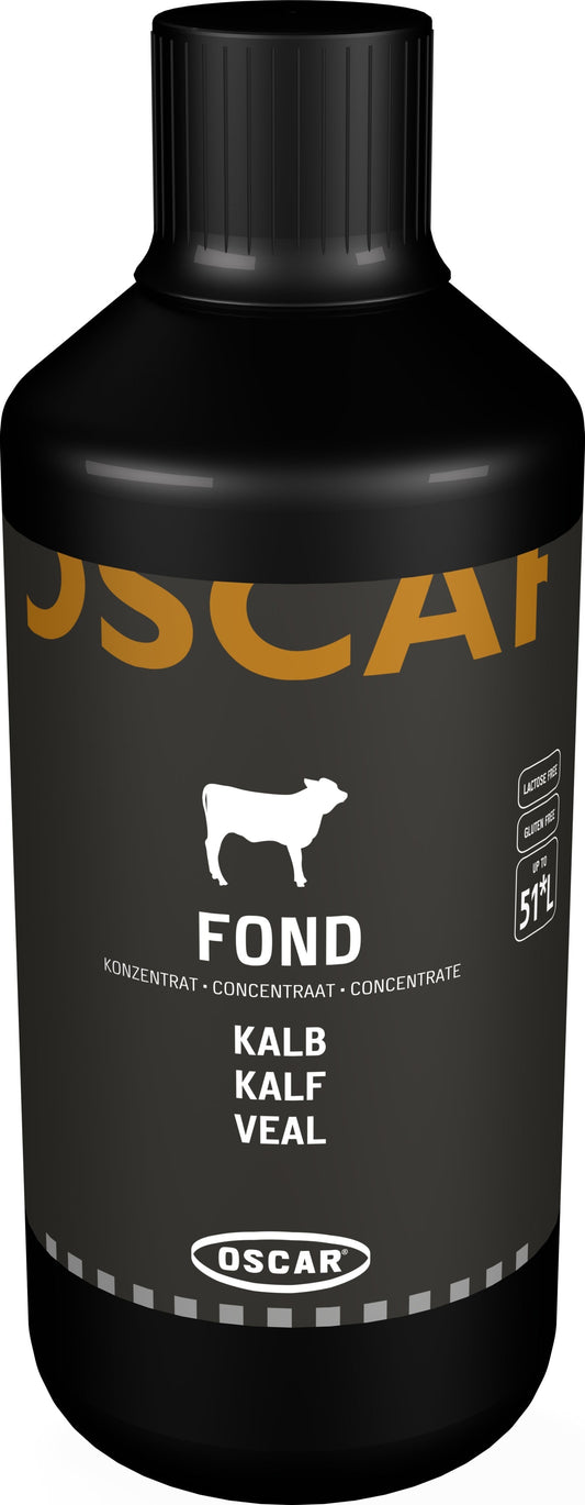 OSCAR® Kalbsfond-Konzentrat, 1-Liter-Flasche, ergibt ca. 51 Liter
