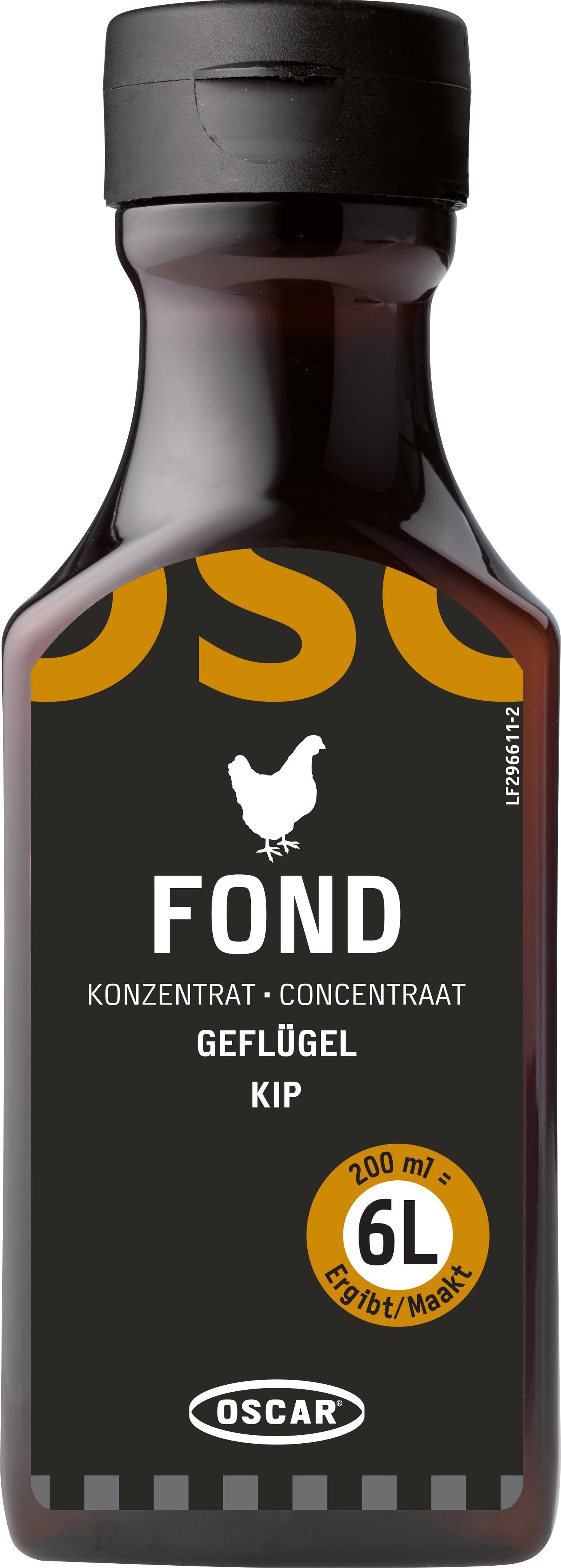 OSCAR® Geflügelfond-Konzentrat, 200-ml-Flasche, ergibt ca. 6 Liter