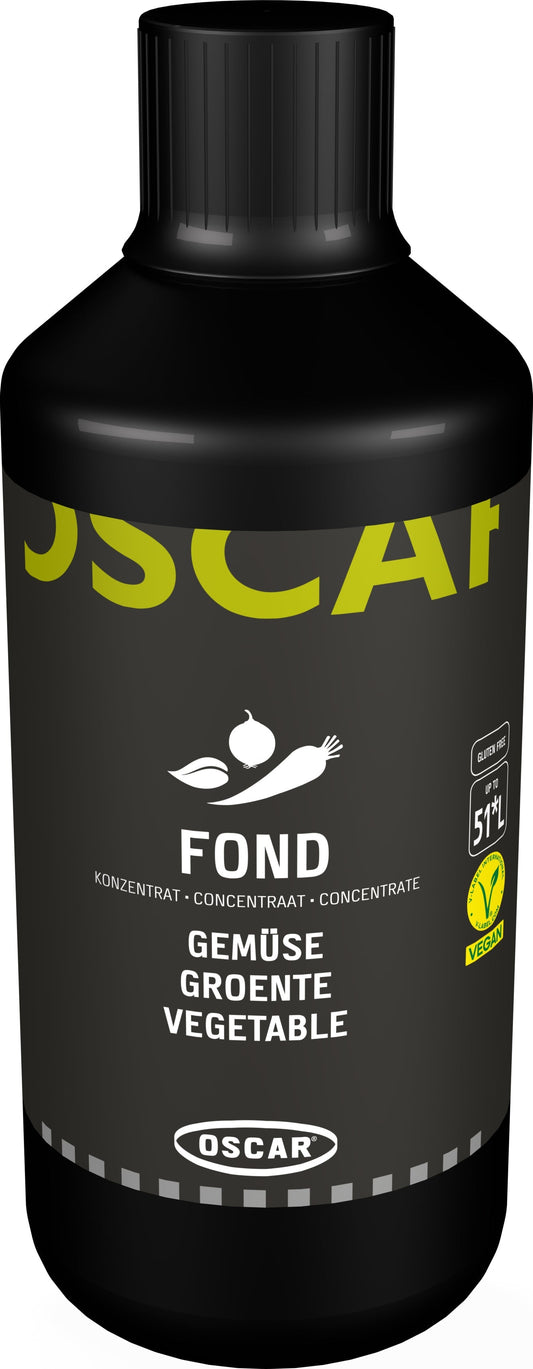 OSCAR® Gemüsefond-Konzentrat, 1-Liter-Flasche, ergibt ca. 51 Liter