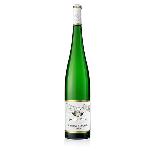 2023er "Wehlener Sonnenuhr" Riesling Auslese, süß, 8 % vol., J.J. Prüm, 1,5 l